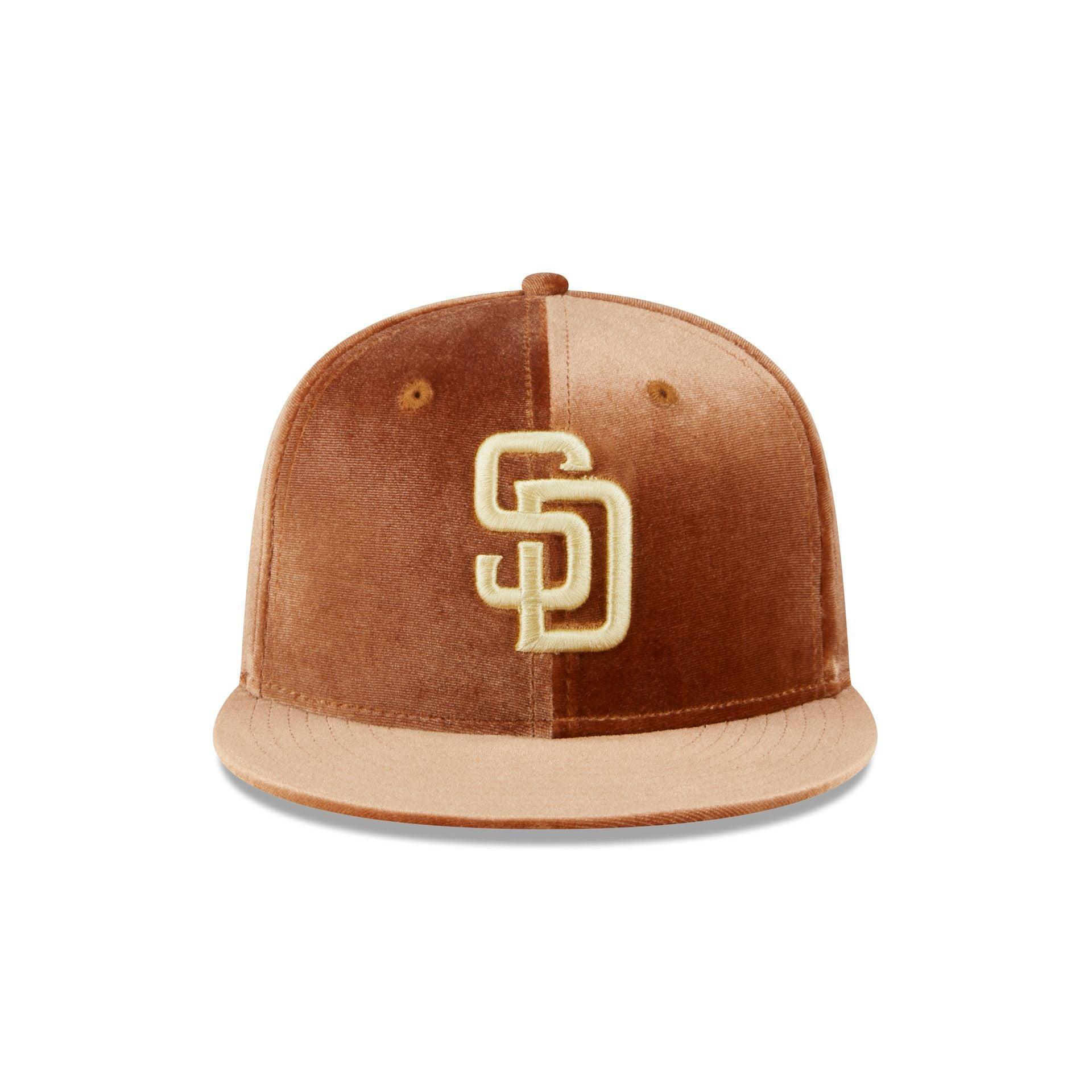 San Diego Padres Vintage Velvet 59FIFTY Fitted Hat Male Product Image