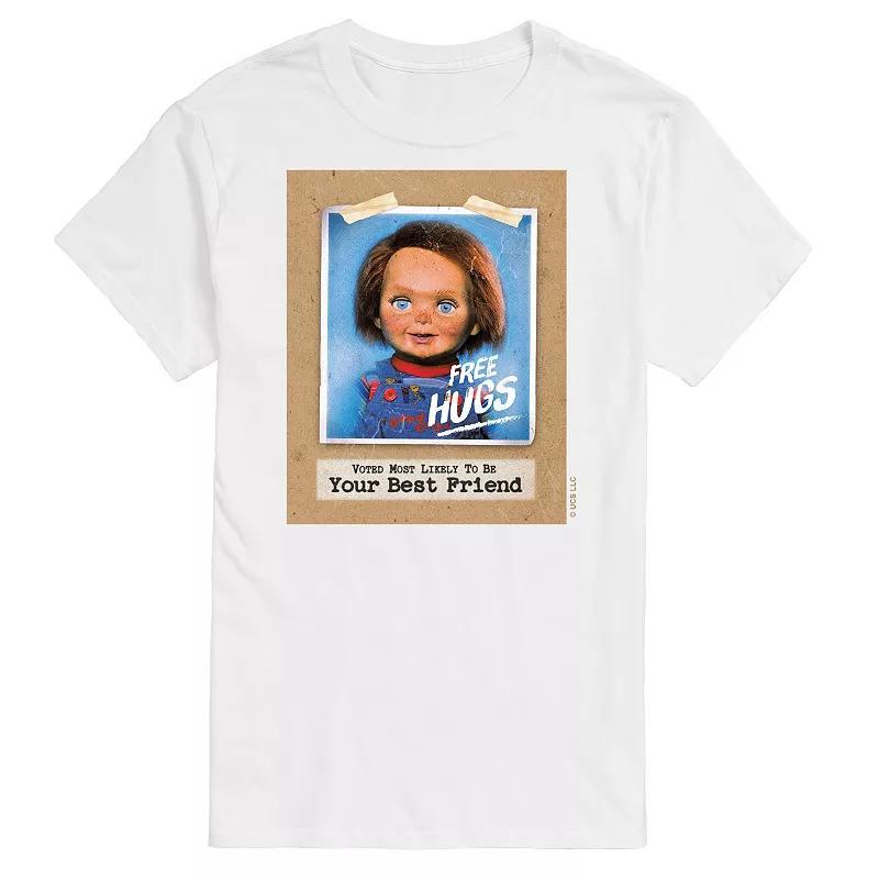 Big & Tall Chucky Free Hugs Graphic Tee, Mens Product Image