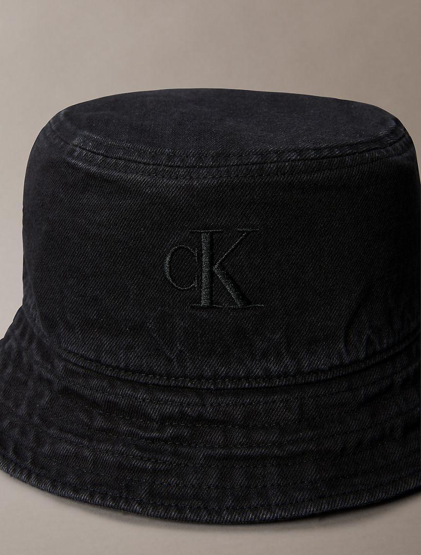 Monogram Logo Denim Bucket Hat Product Image