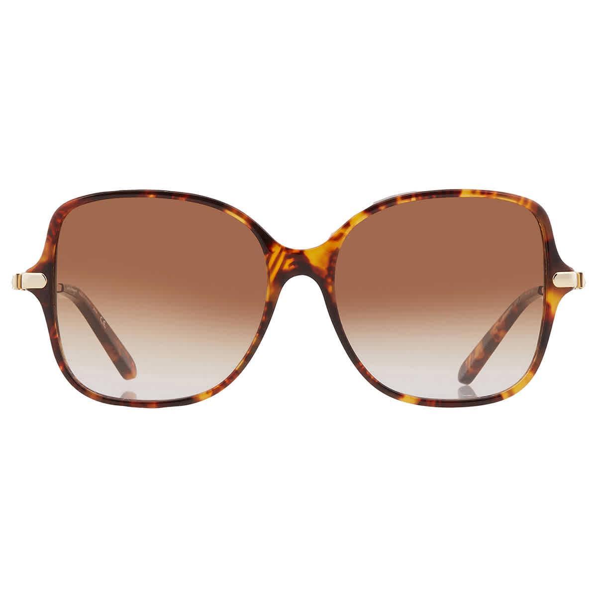 FERRAGAMO 57mm Gradient Rounded Square Sunglasses Product Image