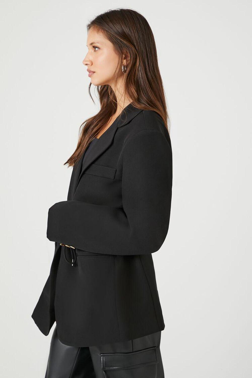 Belted Single-Breasted Blazer | Forever 21 Product Image