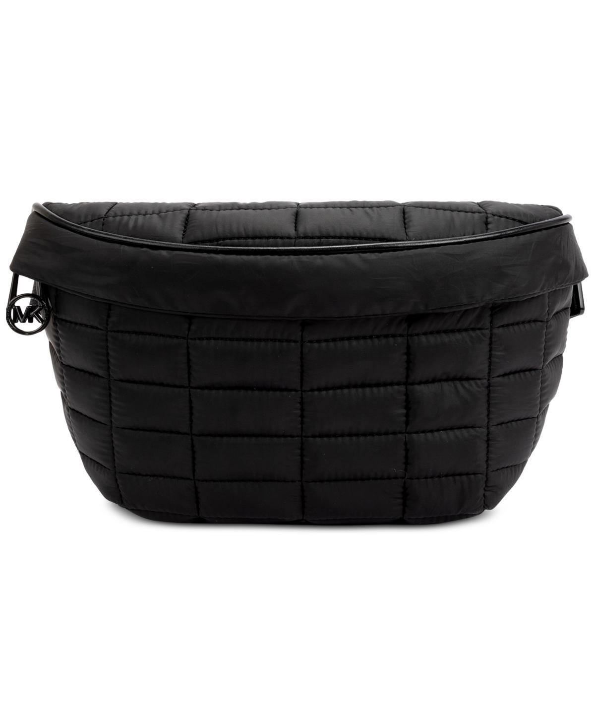 Michael Michael Kors Womens Quilted Snap-Buckle Belt Bag Product Image