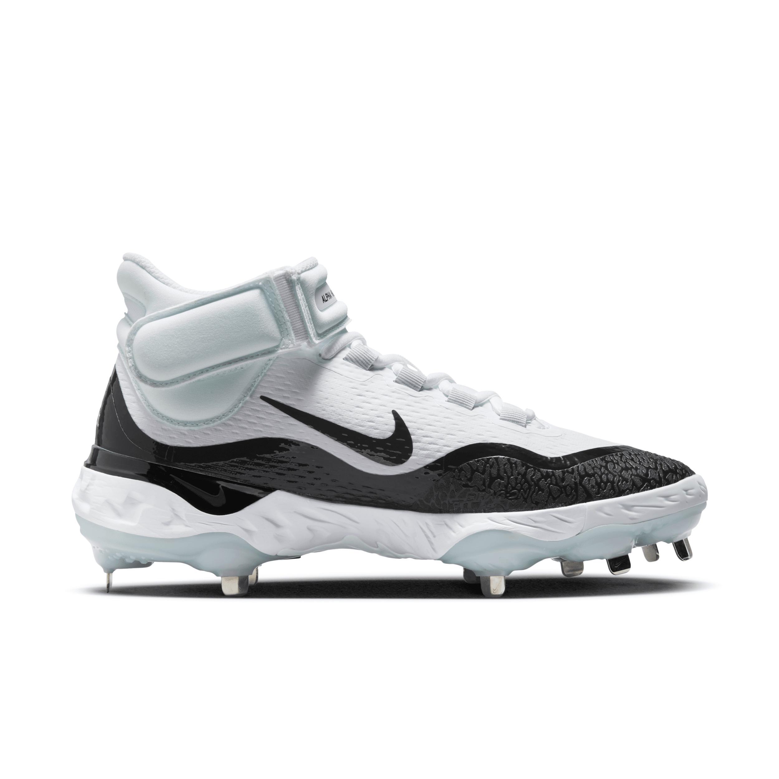 Nike Men's Alpha Huarache Elite 4 Mid Baseball Cleats Product Image