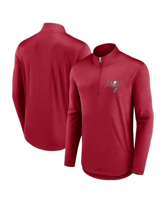 Mens Fanatics Branded Carolina Panthers Quarterback Quarter-Zip Top Product Image