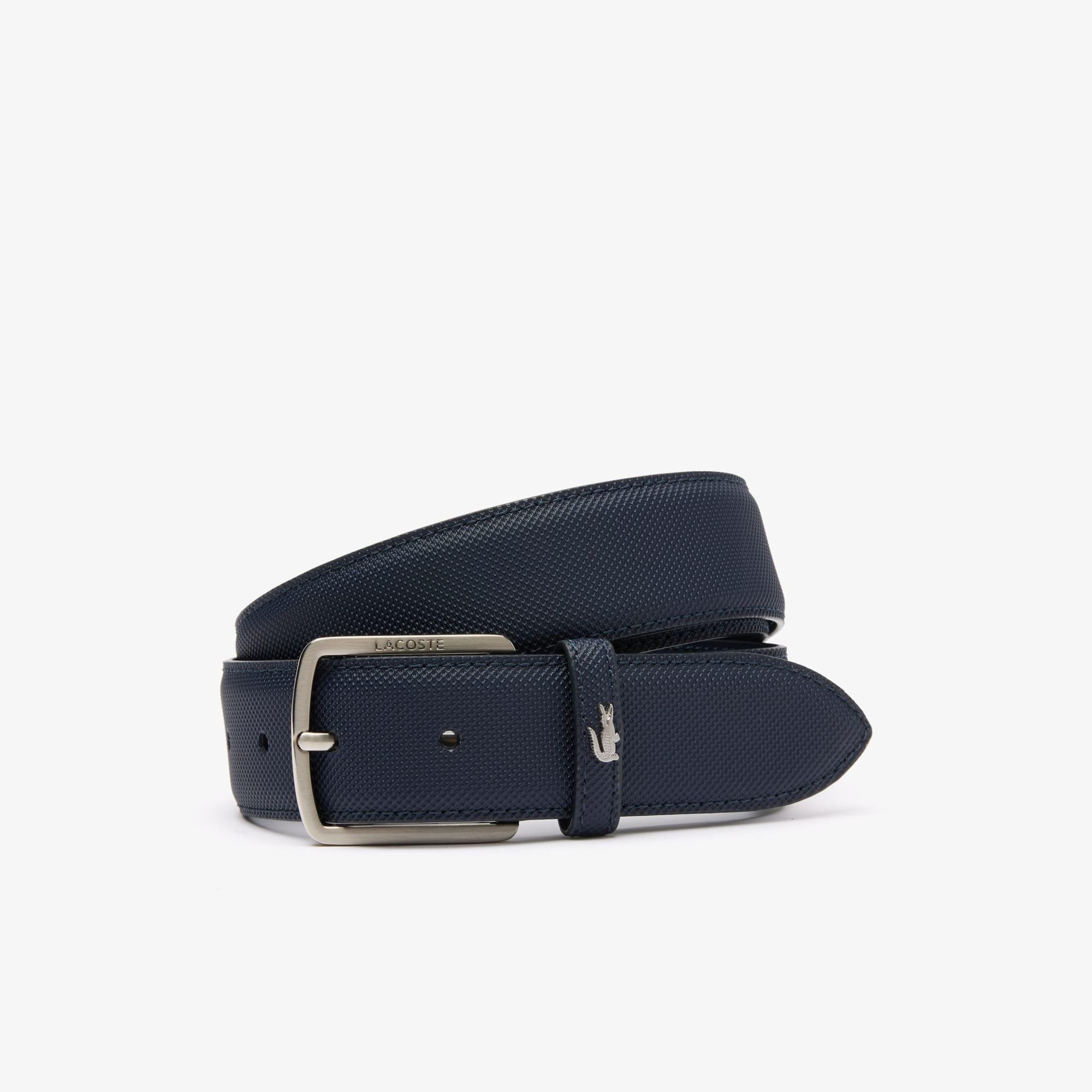 Men's Classic Piqué Effect Canvas Belt Product Image