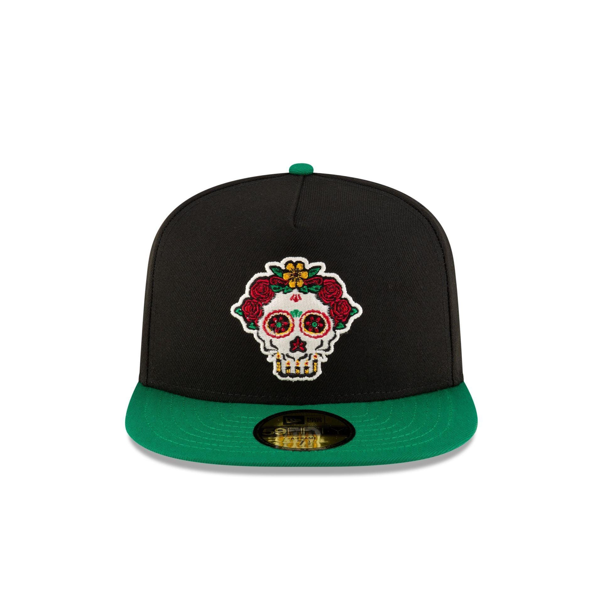 New Era Cap Day of the Dead Candlemouth 59FIFTY A-Frame Fitted Hat Male Product Image