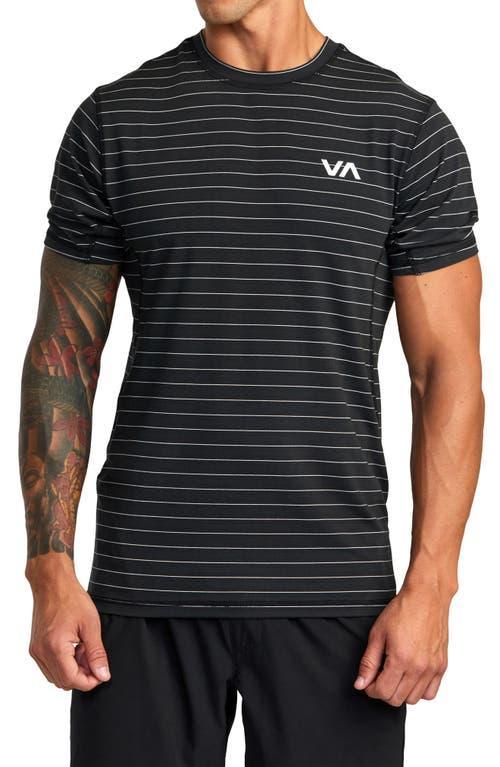 RVCA Sport Vent Stripe Performance Graphic T-Shirt Product Image