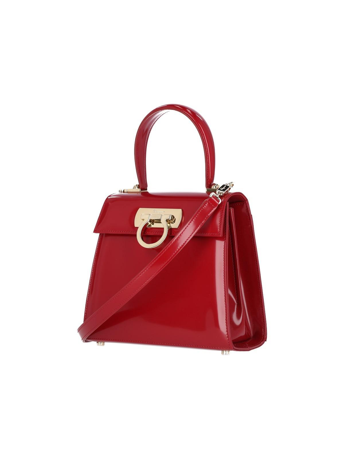 Iconic S Handbag In Red Product Image