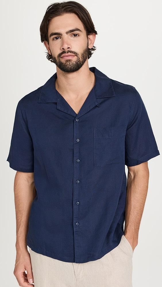 Onia Air Linen Convertible Vacation Shirt | Shopbop Product Image