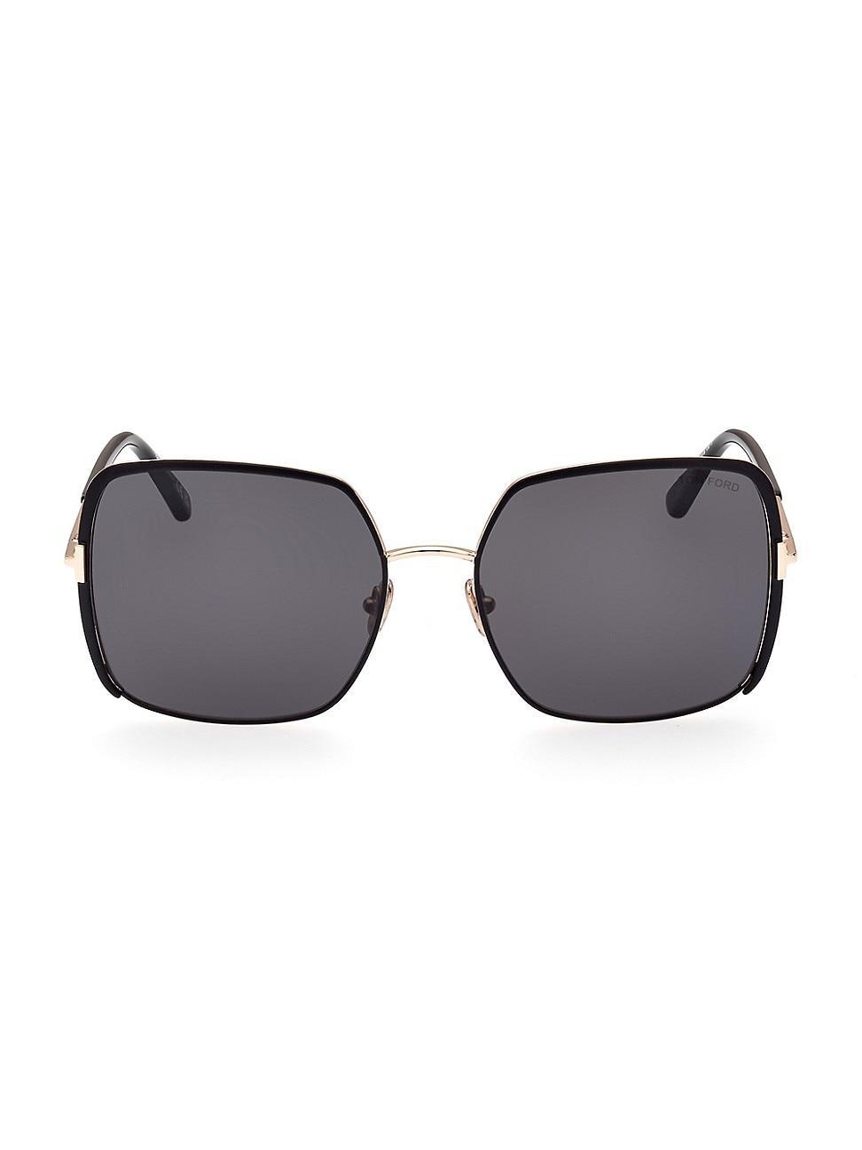 TOM FORD Raphaela 60mm Butterfly Sunglasses Product Image