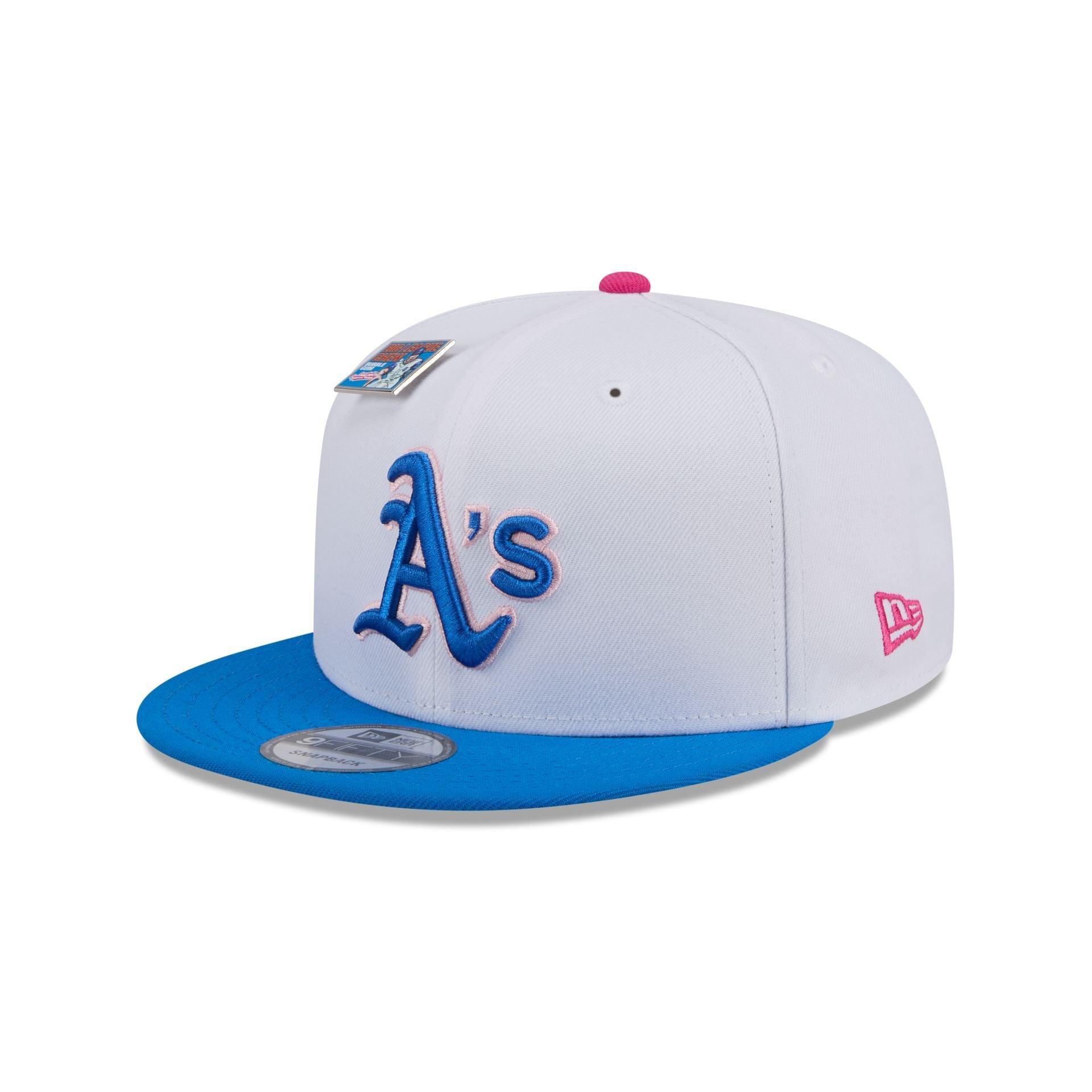 Big League Chew X Oakland Athletics Cotton Candy 9FIFTY Snapback Hat Male Product Image