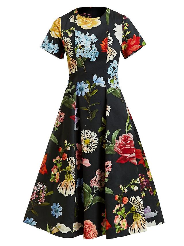 Womens Lia Floral Midi-Dress Product Image