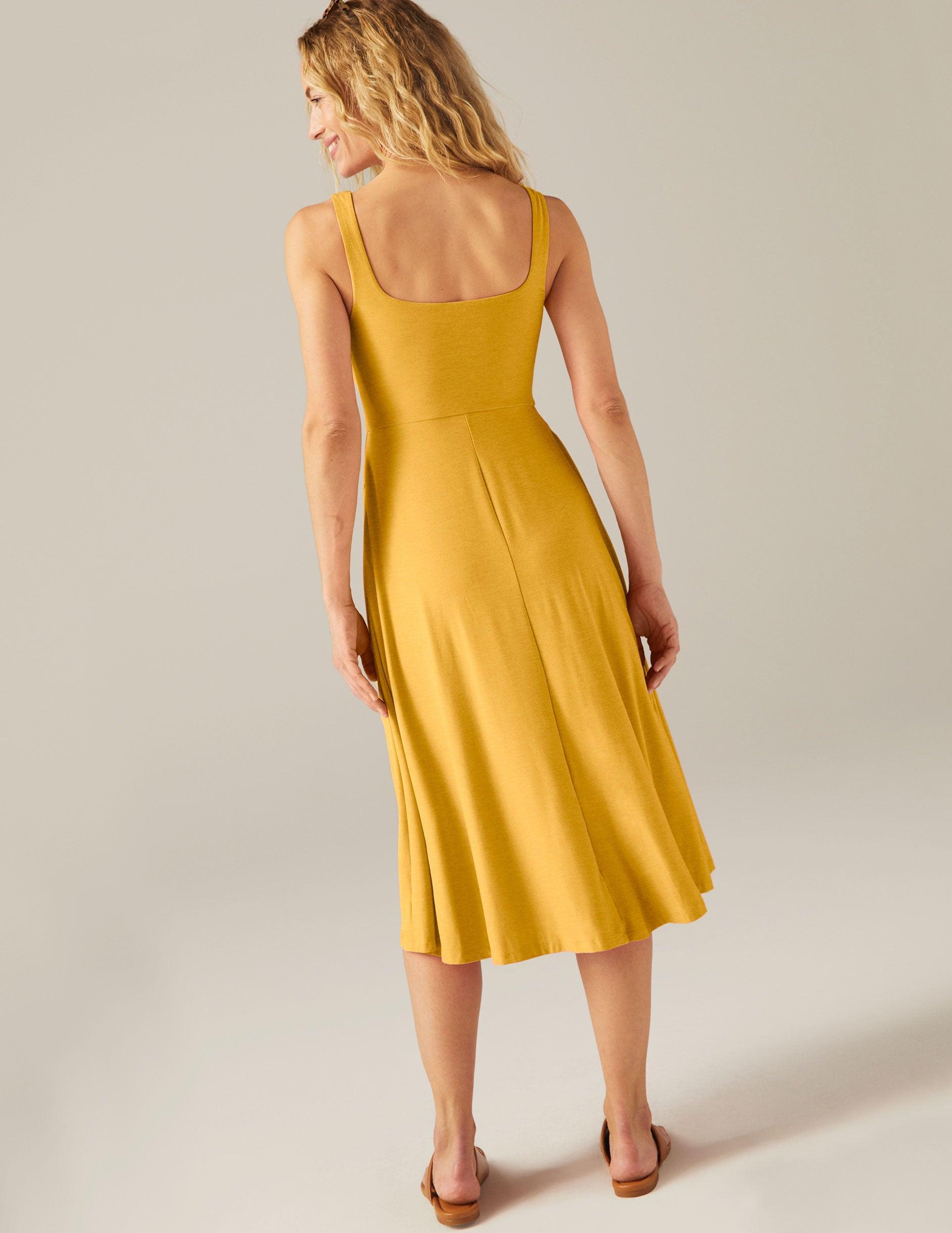 Featherweight At The Ready Square Neck Dress Product Image