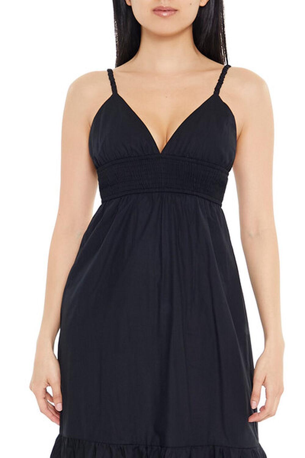 Plunging Cami Cutout Midi Dress | Forever 21 Product Image