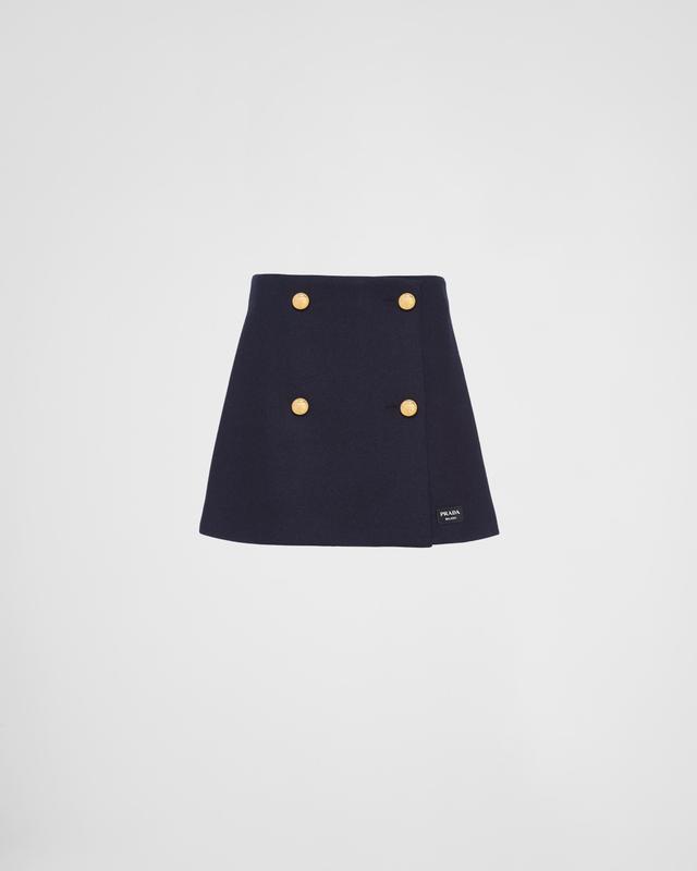 Wool miniskirt Product Image