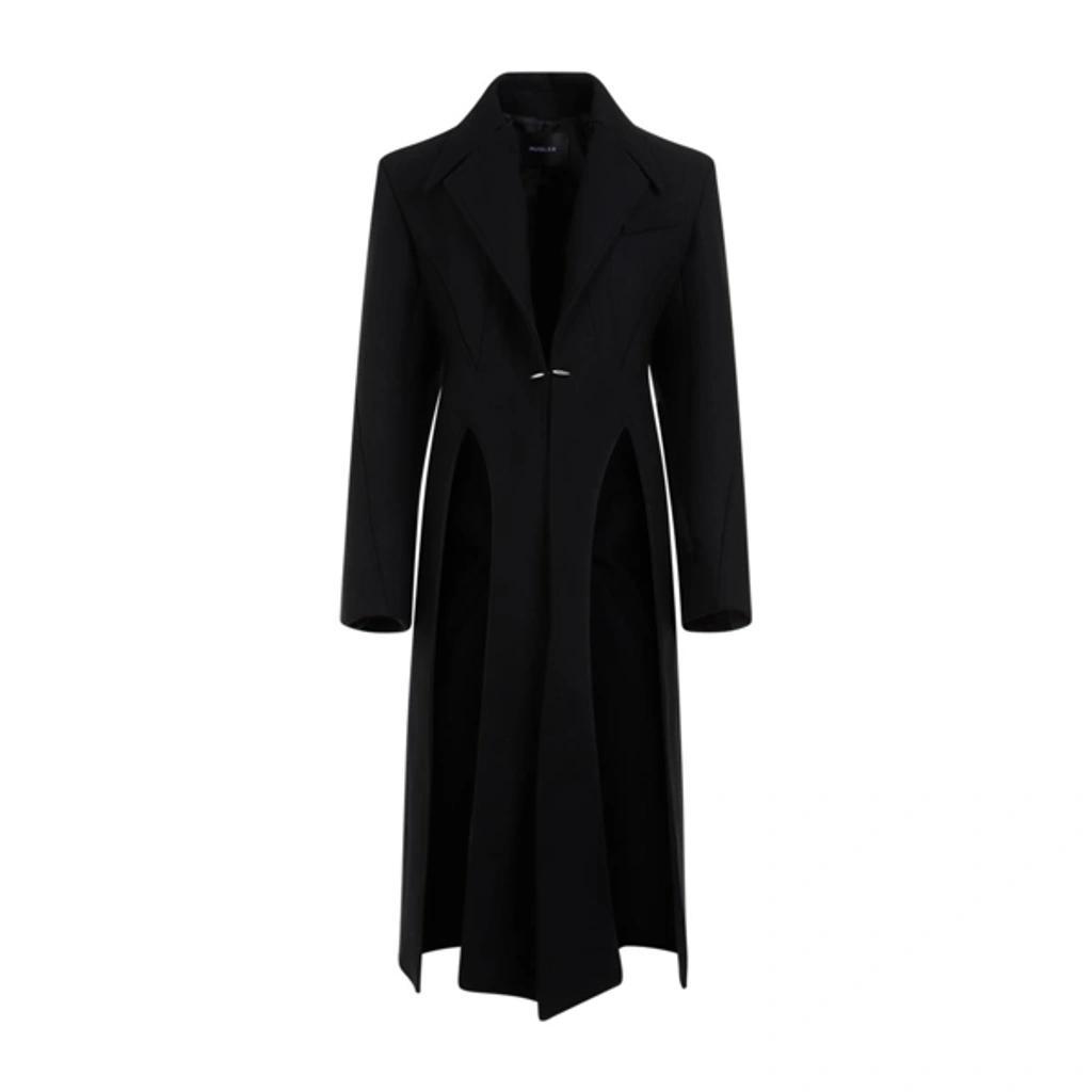 VALENTINO GARAVANI Mugler Coat In Black Product Image