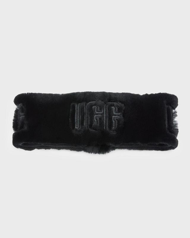 Exposed Logo Sheepskin Headband Product Image