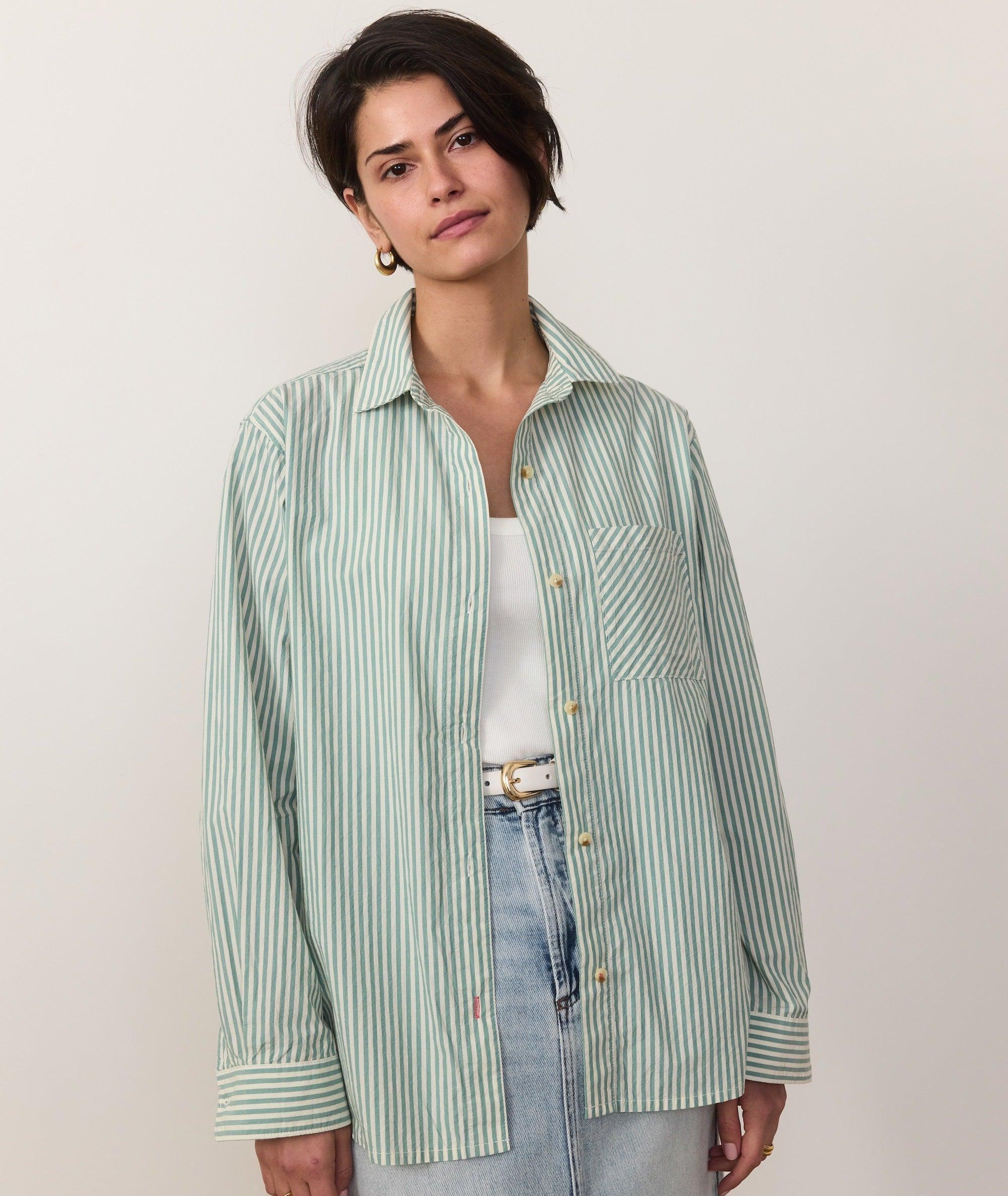 Jane Relaxed Shirt in Cali Poplin Product Image