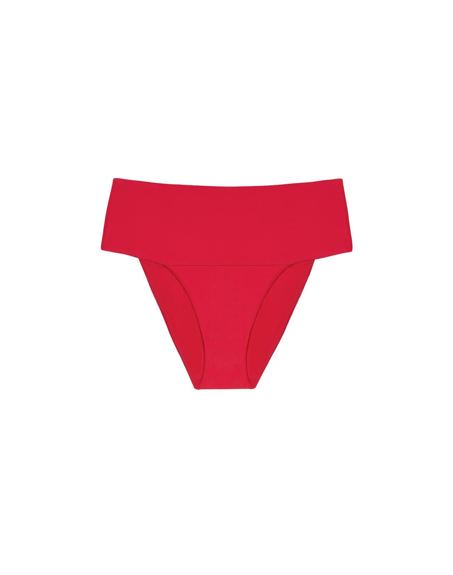 Layla Bandeau Top - Red Poppy Product Image