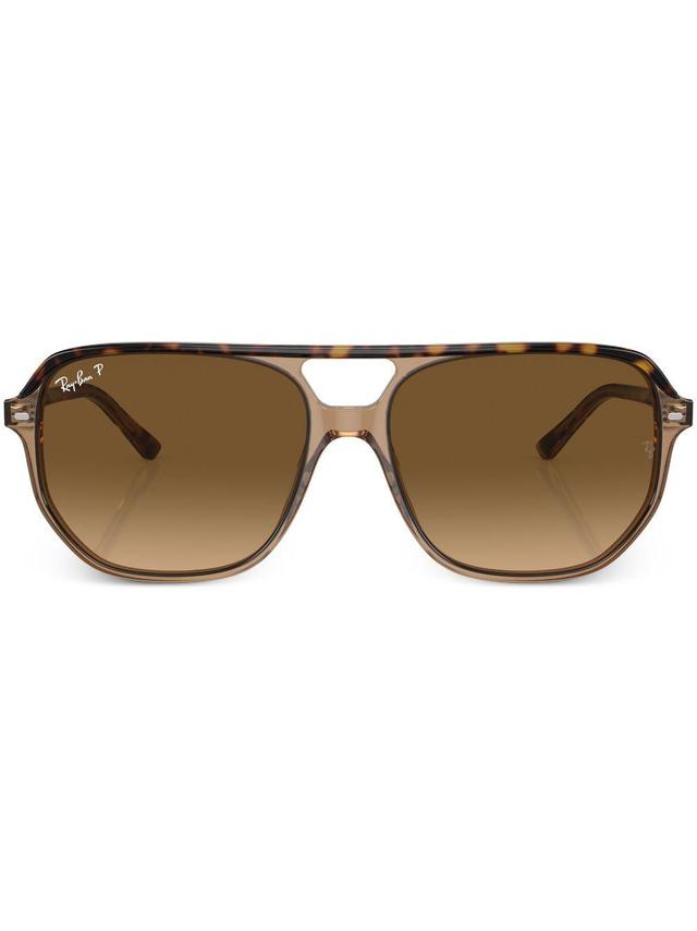 RAY BAN Bill Oversize-frame Sunglasses In Braun Product Image