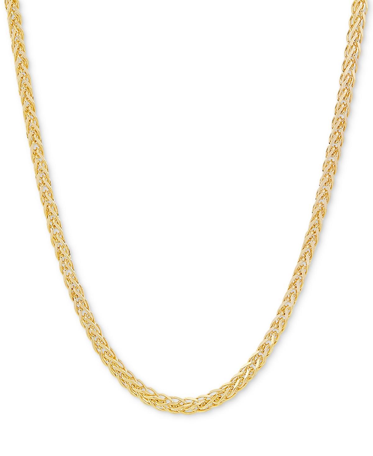 Unbranded Sterling Silver 2.5 mm Round Wheat Chain Necklace, Women's, Size: 24" - Size: 24" Product Image