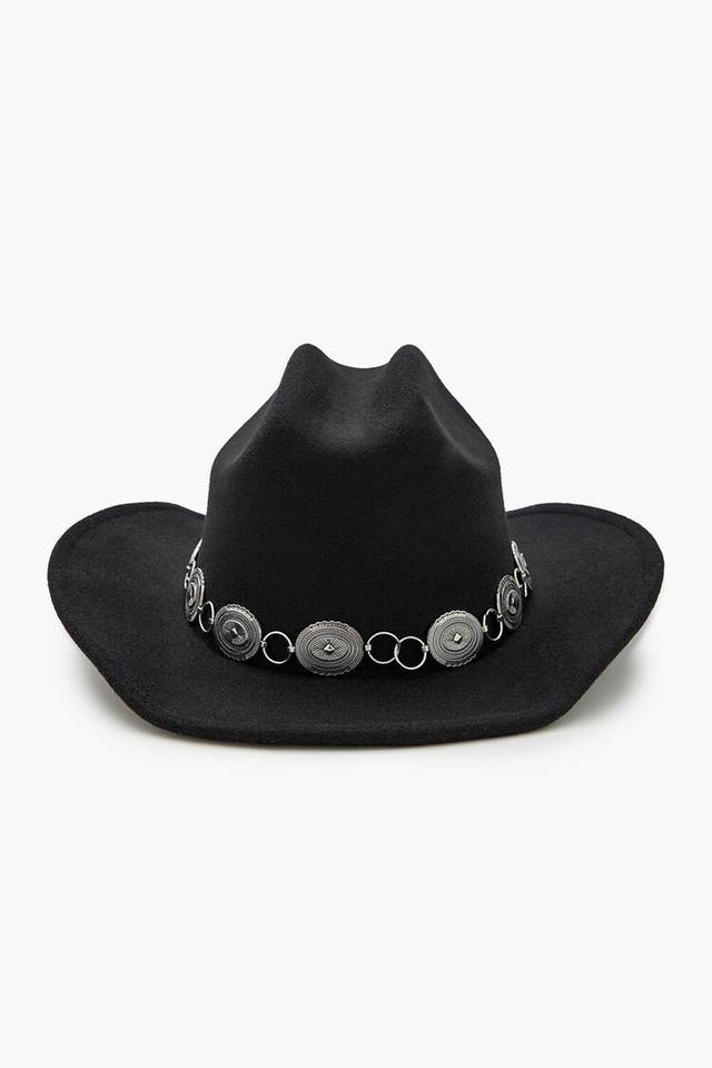 Etched Disc-Trim Cowboy Hat | Forever 21 Product Image