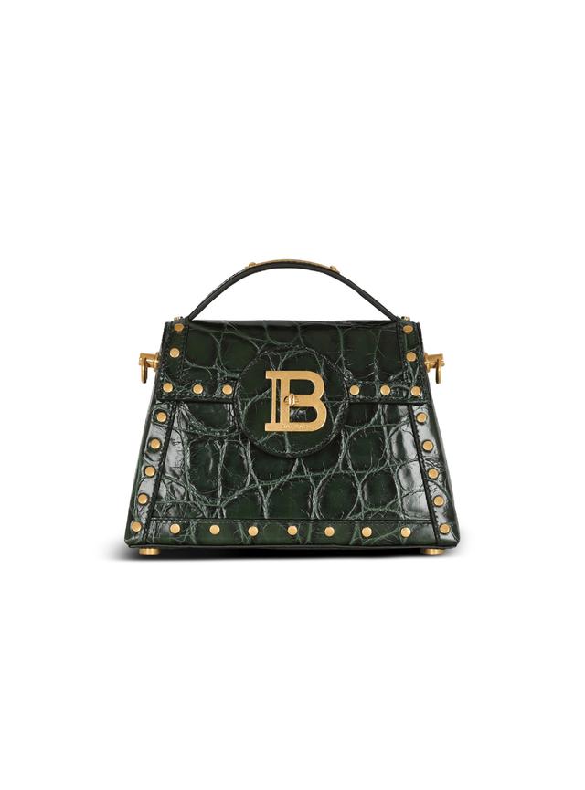 B-Buzz Dynasty bag in crocodile-print leather Product Image