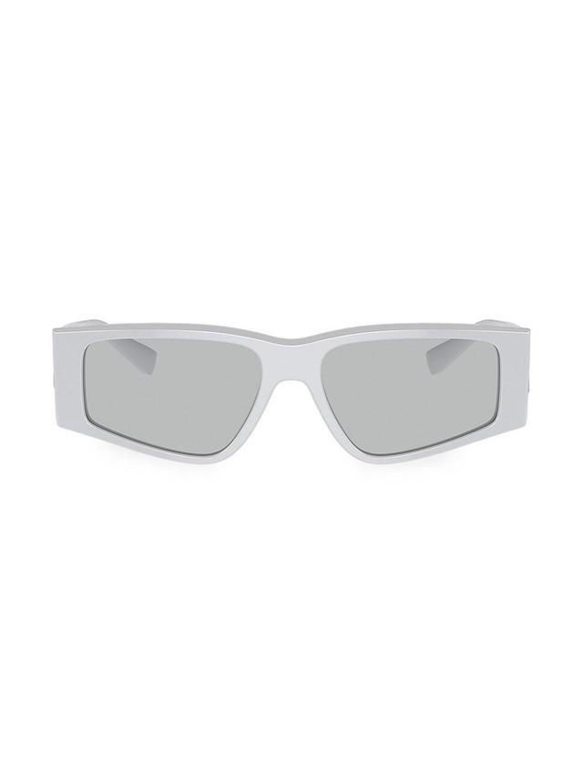 Mens 55MM Rectangular Sunglasses Product Image