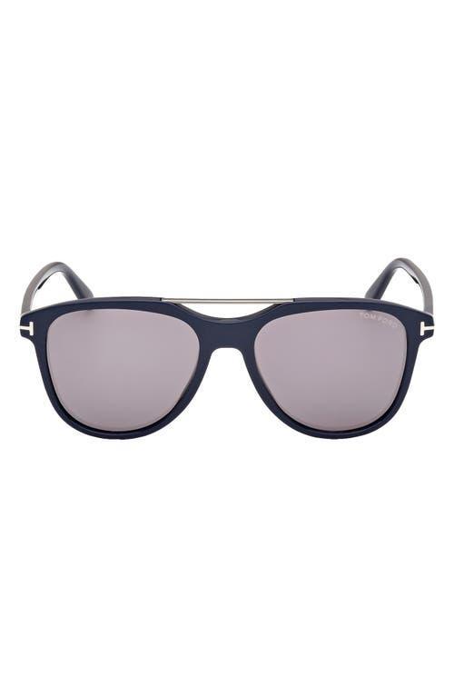 Men's Damian-02 Acetate Oval Sunglasses Product Image