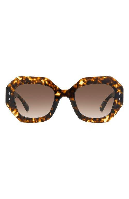 Isabel Marant 52mm Gradient Geometric Sunglasses Product Image