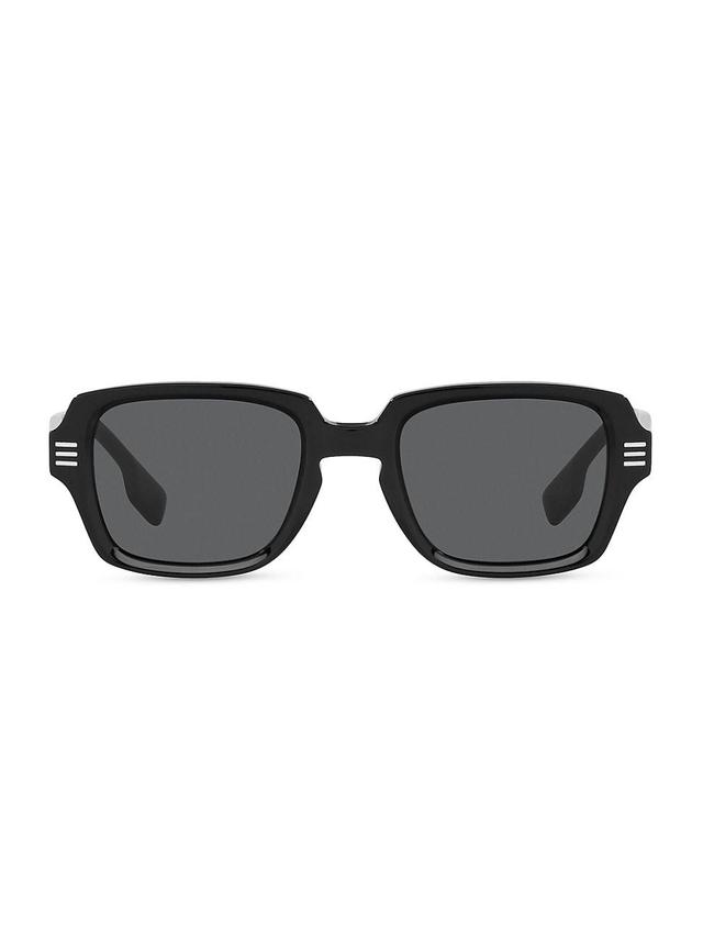 Mens BE4349 51MM Rectangle Sunglasses Product Image