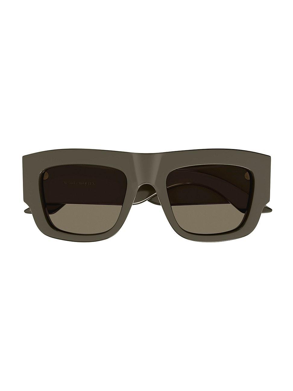 Mens Acetate Rectangle Sunglasses Product Image