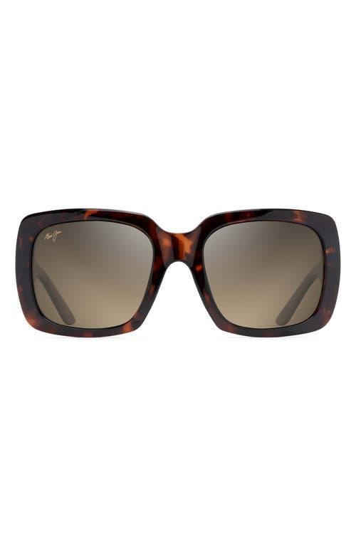 Maui Jim Two Steps 55mm PolarizedPlus2 Square Sunglasses Product Image