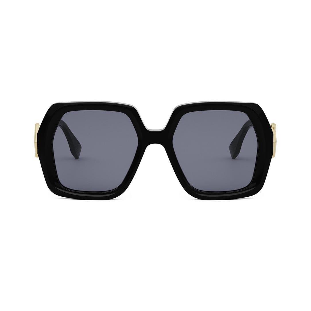 FENDI Black Ff Diamonds Sunglasses Product Image