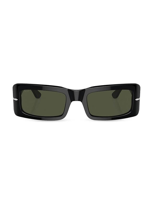 Mens 54MM Francis Rectangular Sunglasses Product Image