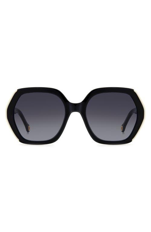 Carolina Herrera 55mm Gradient Square Sunglasses Product Image