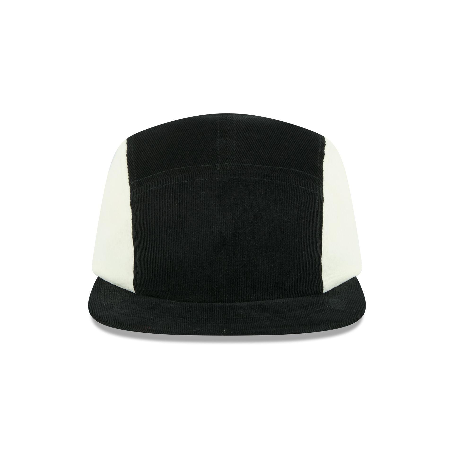 New Era Cap Black White Cord Camper Strapback Hat Male Product Image