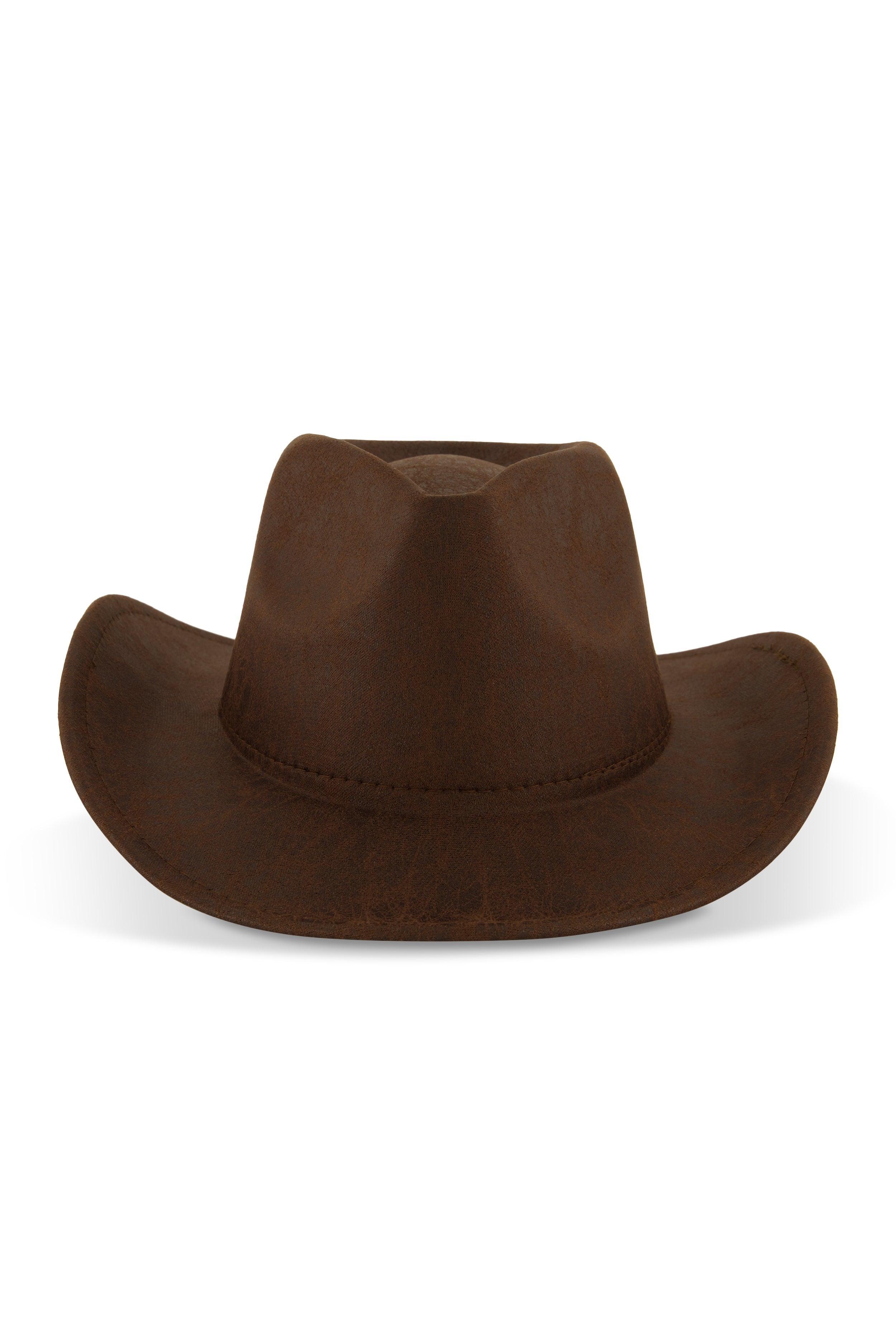 Pinch Front Cowboy Hat Female Product Image