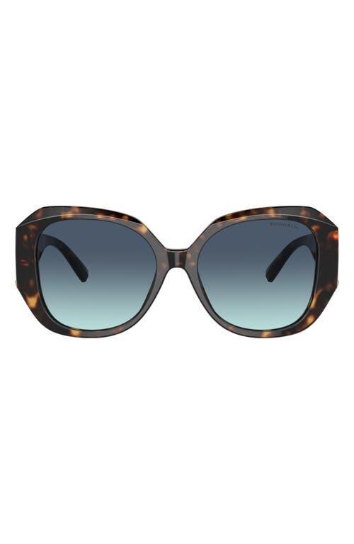 Tiffany & Co. 55mm Gradient Square Sunglasses Product Image