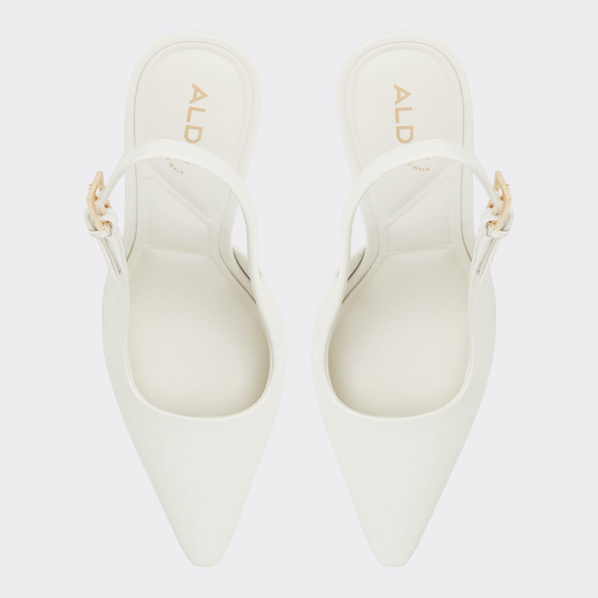 Marysa White/Bone Women's Slingbacks | ALDO US Product Image