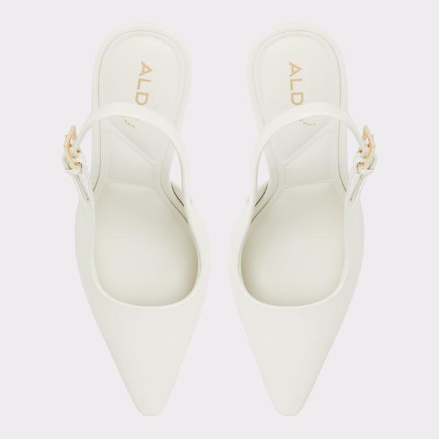 Marysa White/Bone Women's Slingbacks | ALDO US Product Image