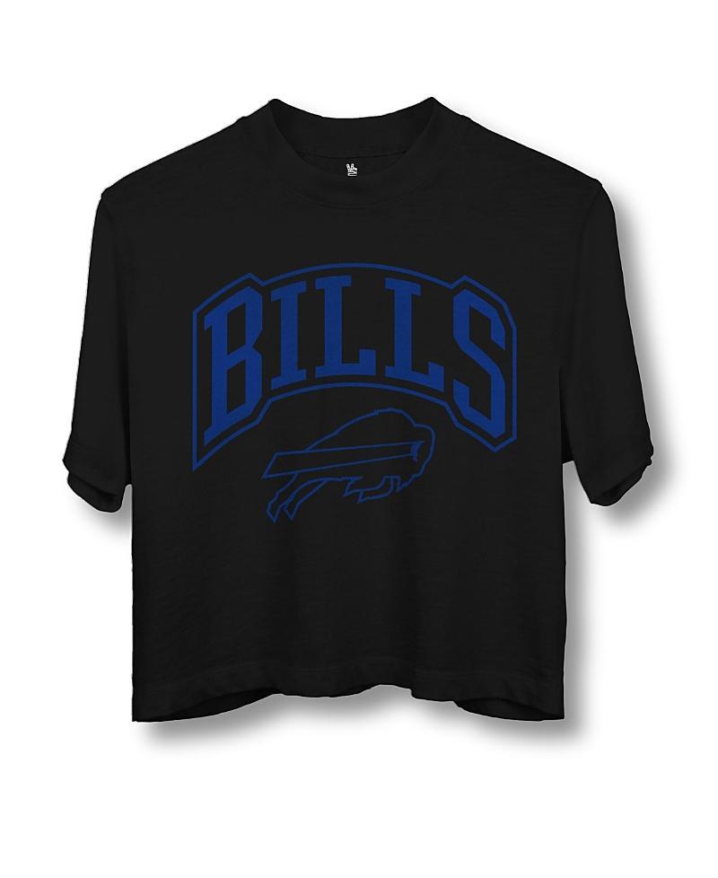 Junk Food Clothing Womens Nfl Buffalo Bills Blitz Mock Neck Crop Tee Product Image