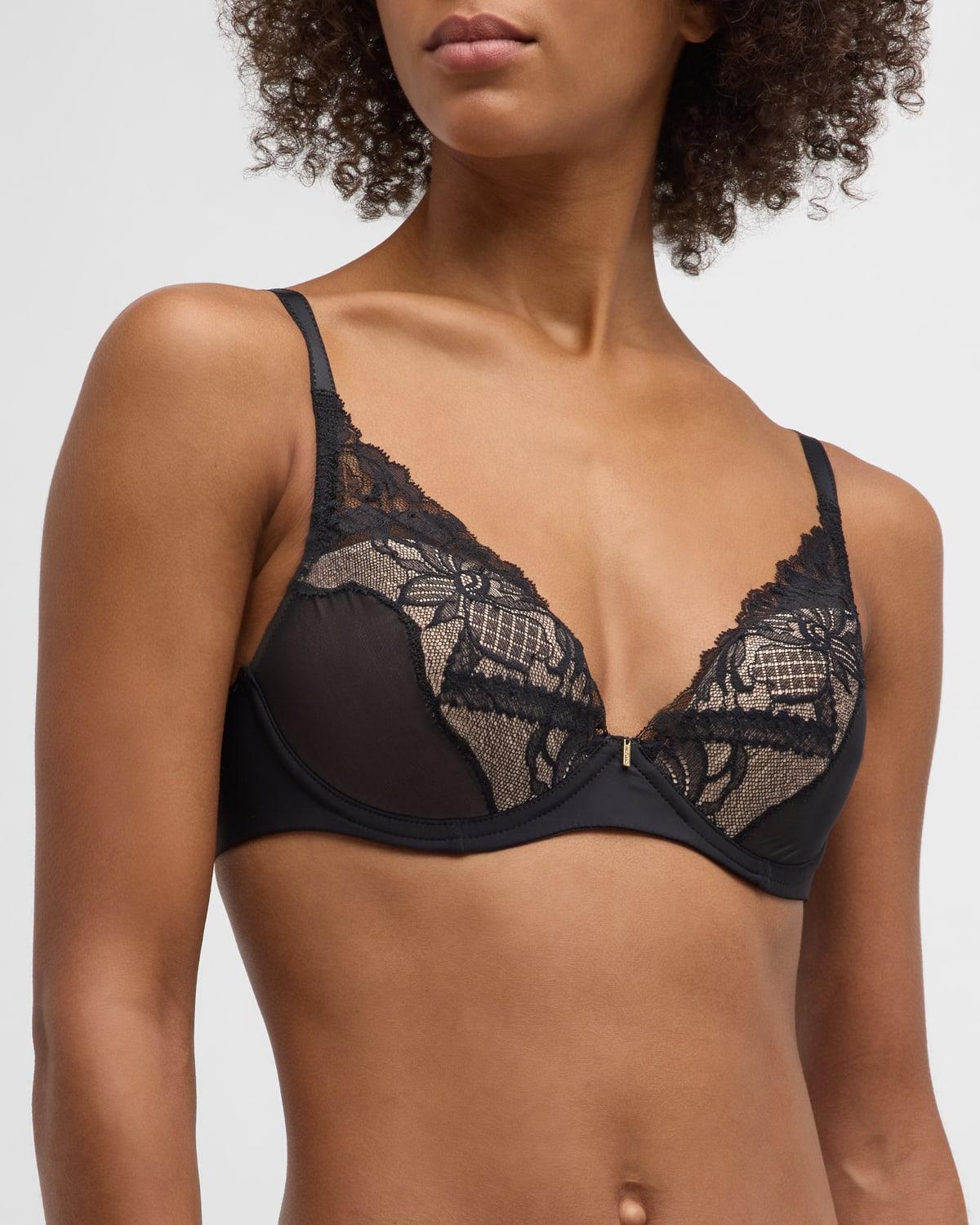 Chantelle Lingerie Orangerie Dream Plunge T-Shirt Bra Product Image