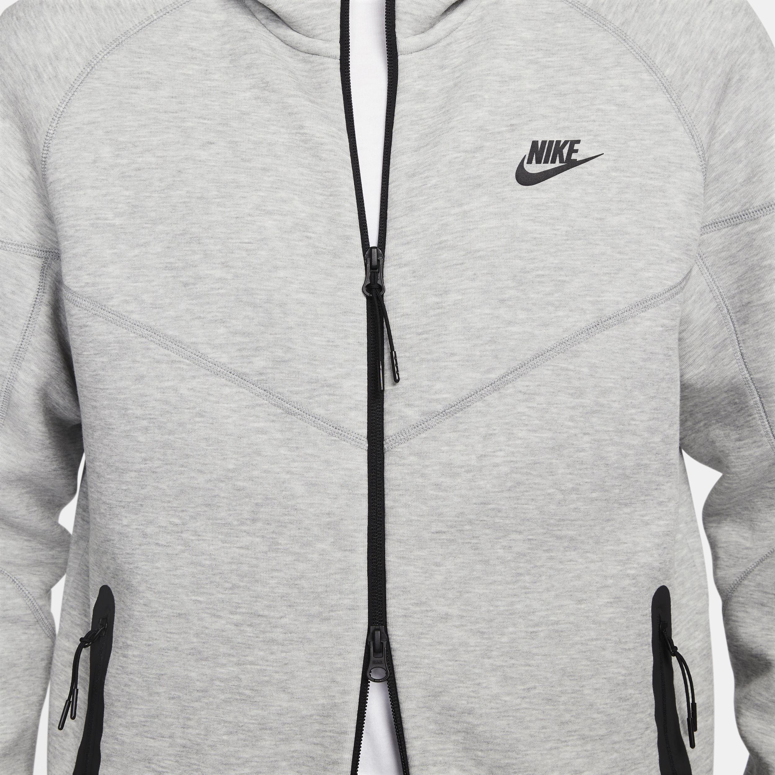 Nike Mens Nike Tech Fleece Full-Zip Hoodie - Mens Black/Black Product Image