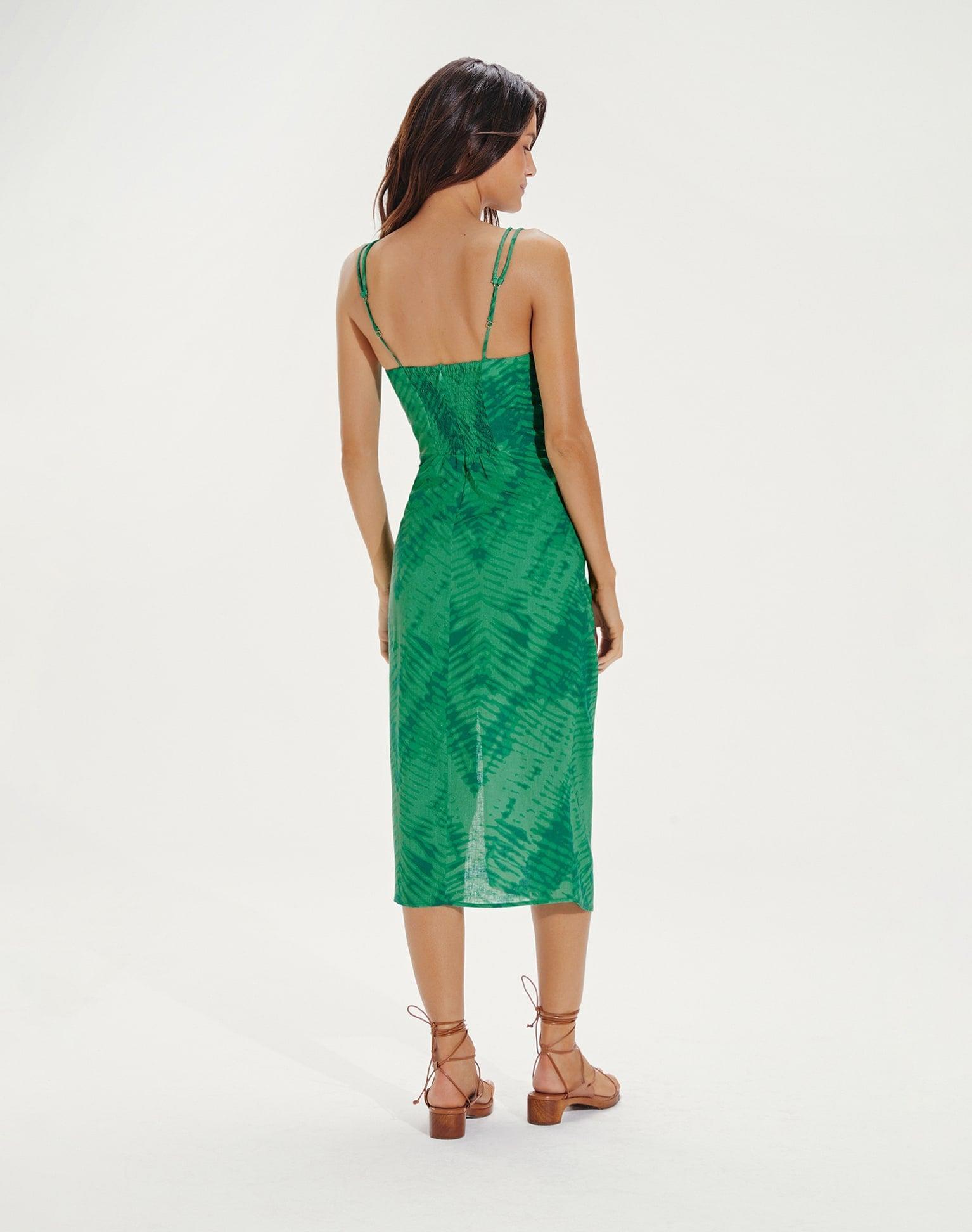 S23 D1 Kate Midi Dress - Tamale Cactus product image