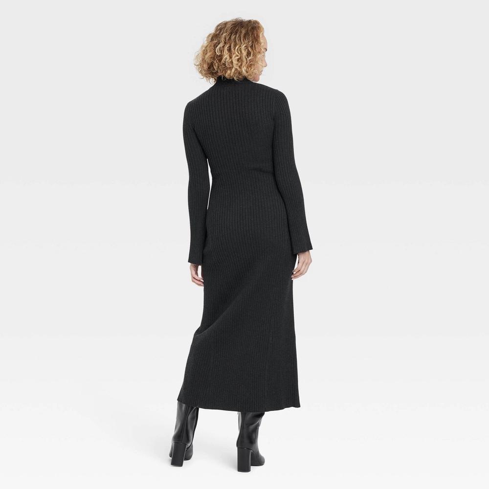 Women's Long Sleeve Maxi Sweater Dress - A New Day™ Product Image