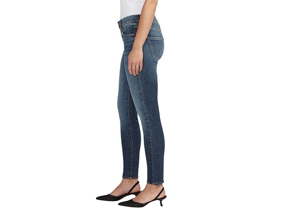 Jag Jeans Petite Maya Mid-Rise Skinny Leg Jeans (Night Flight ) Women's Jeans Product Image