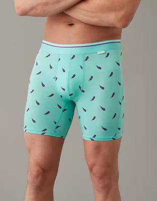 AEO Men's Eggplants 6" Ultra Soft Boxer Brief Product Image