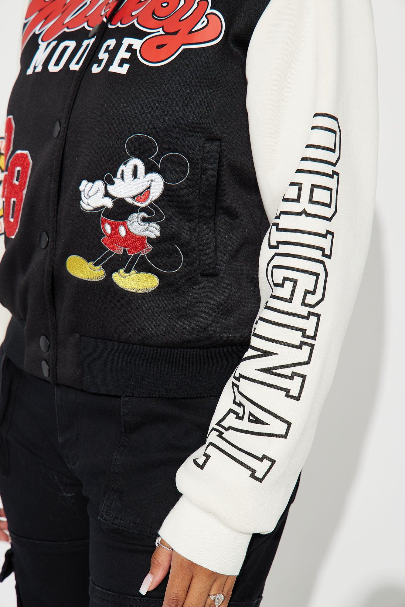 Mickey Mouse Sherpa Lined Jacket - Black Product Image