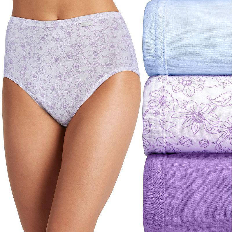 Plus Size Jockey Elance 3-pk. Briefs Panty Set 1486, Womens Product Image